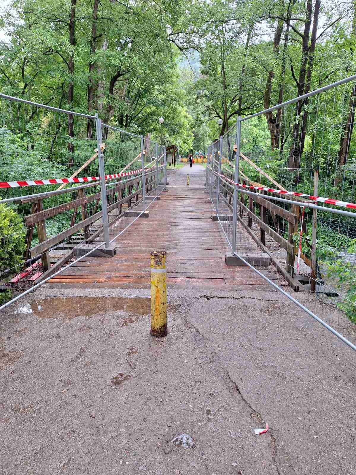 Община Благоевград започва спешен ремонт на моста при парк „Бачиново“