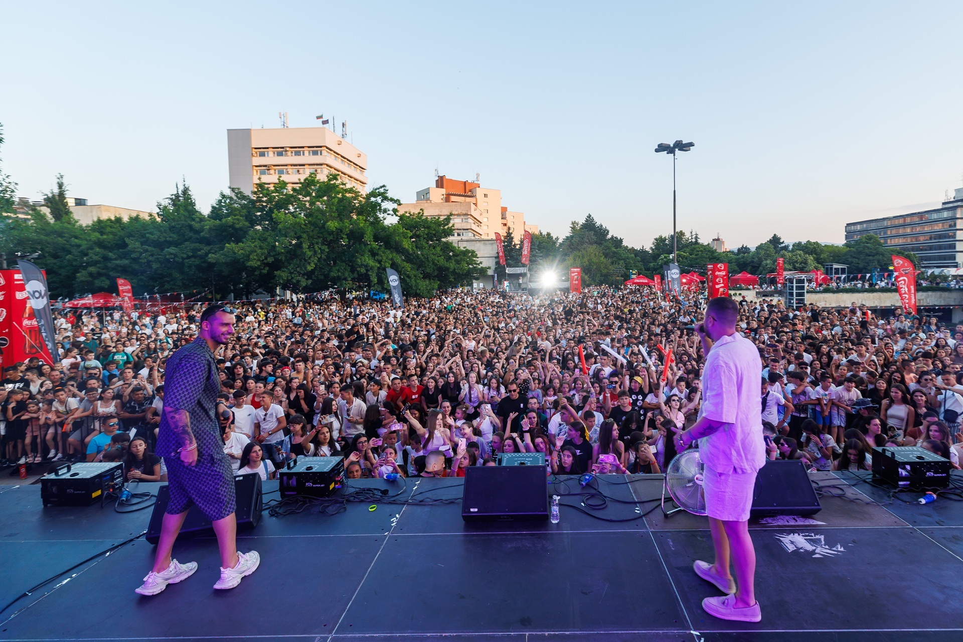 Coca-Cola The Voice Happy Energy Tour 2025 покори сърцата на феновете в Благоевград